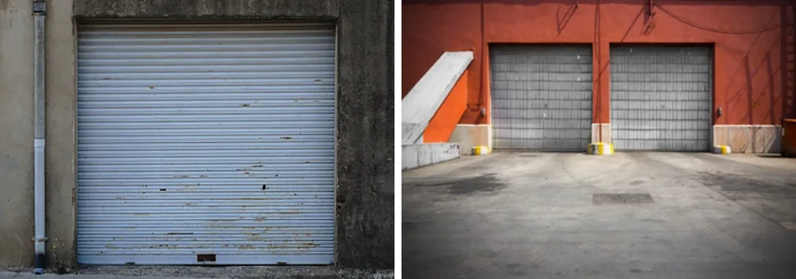 Rusty Iron Garage Doors Replacement in West Palm Beach, FL