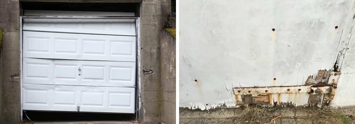 Rotten Commercial Garage Door Repair in West Palm Beach, FL